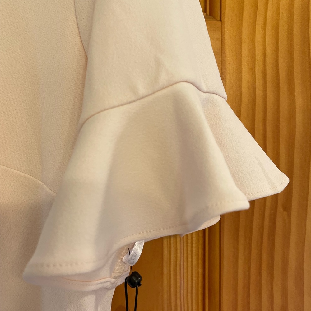 Calvin Klein Flutter Sleeve Dress